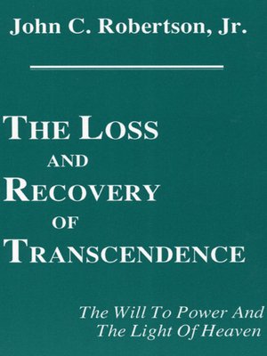 cover image of The Loss and Recovery of Transcendence